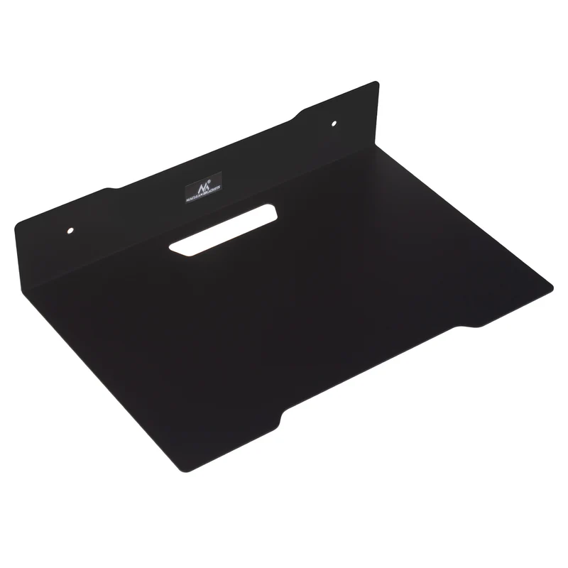 Maclean decoder wall shelf, single, max. 5kg, steel, MC-122