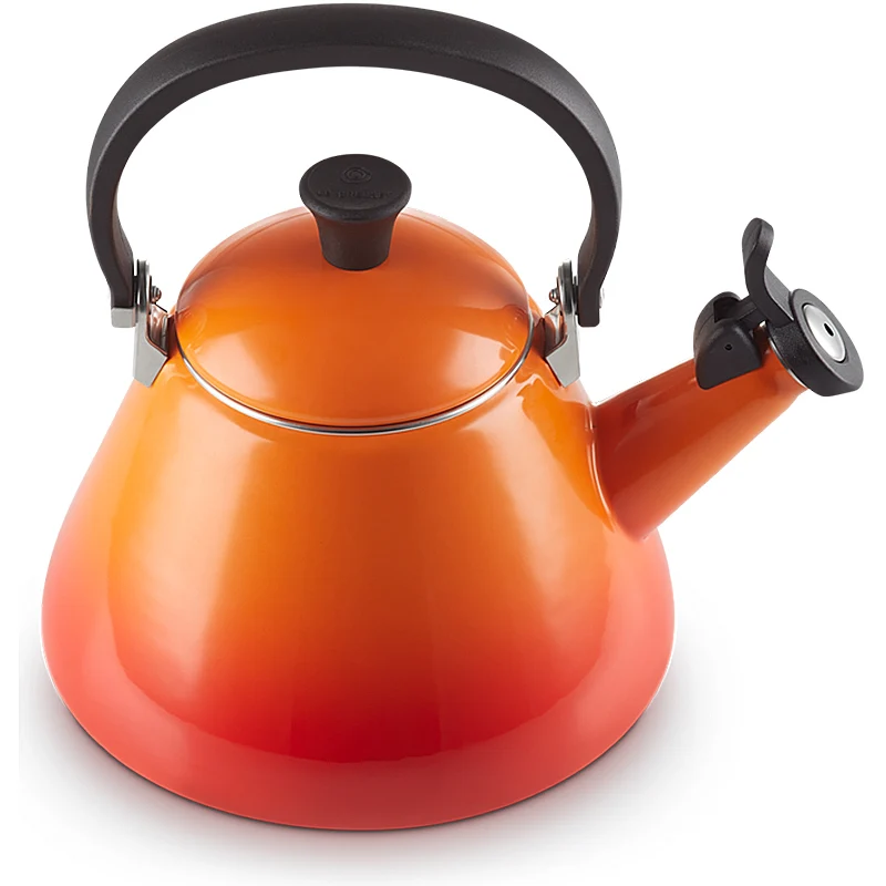 Le Creuset Wasserkessel Kone 1,6 Liter Ofenrot