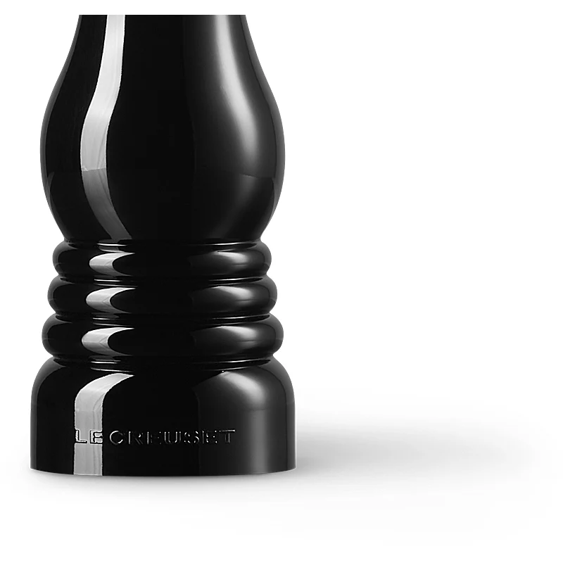 Le Creuset Pfeffermühle 21 cm Schwarz Glänzend