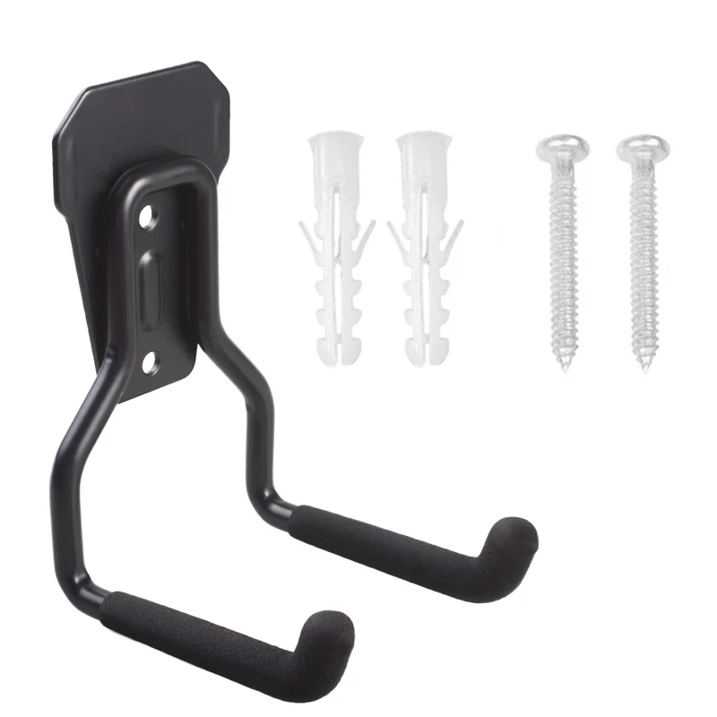 Maclean Wall Mount / Hanger for the Garage, for tires, gardening tools, ladders, and garden hoses, max. 35 kg, MC-439, 3 pieces