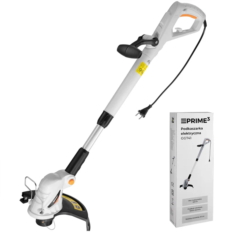 Prime3 electric trimmer, 500W, 25cm line diameter, 12000 rpm, GGT41