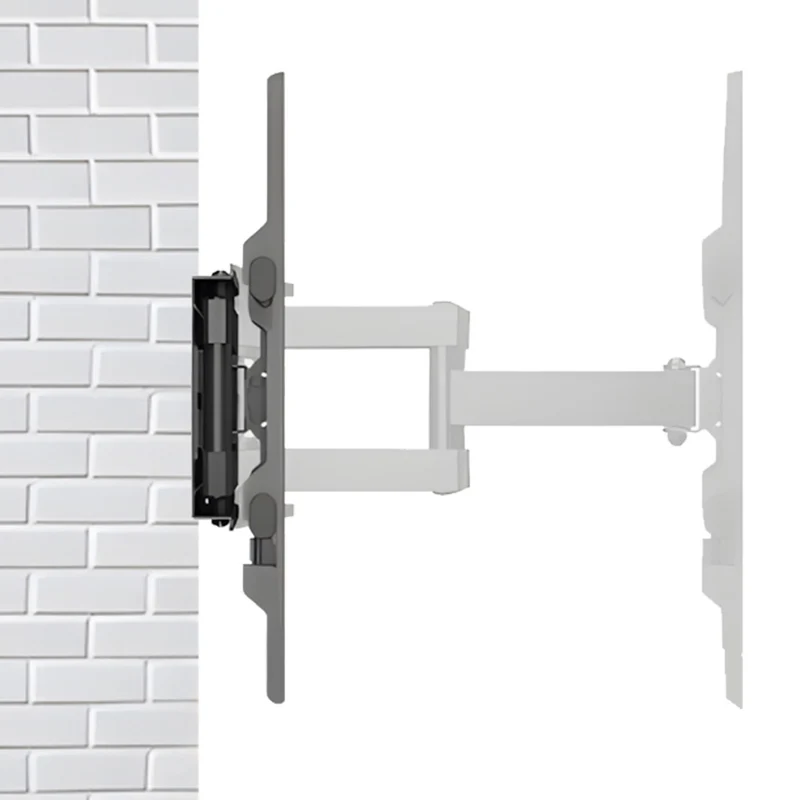 Maclean TV Mount, max VESA 600x400, 32-85", 60kg, horizontal and vertical angle adjustment, profile 65-390mm, black, MC-789
