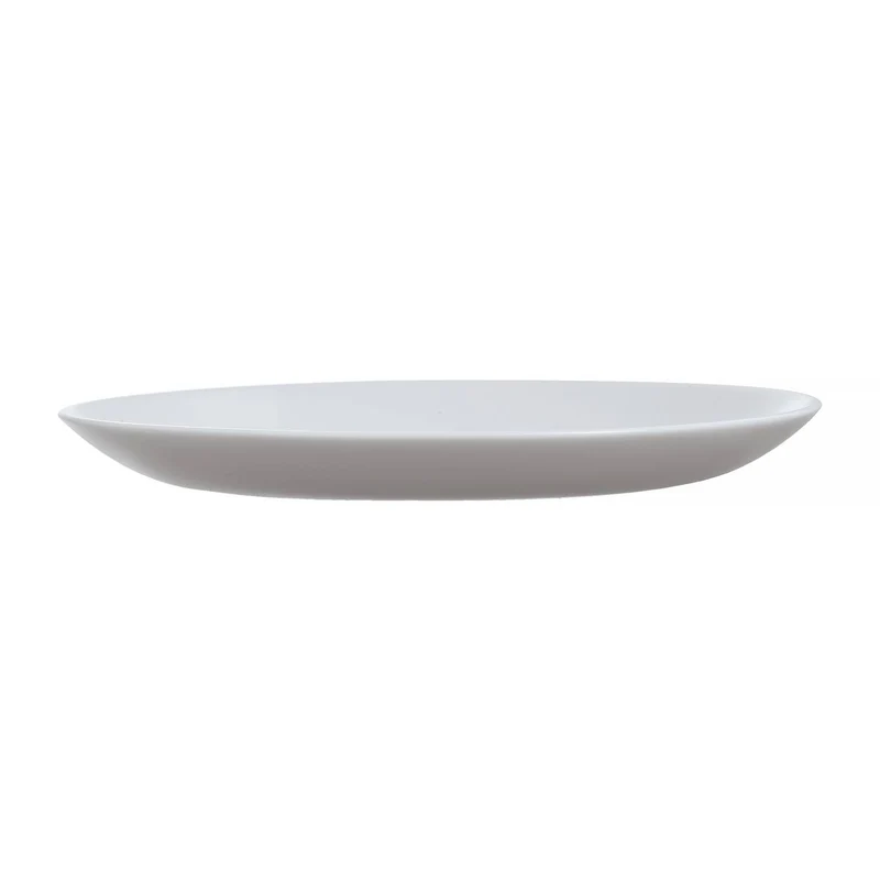 19 PCS Dining Set Plate Service for 6 People Tempered Glass Microwave Dishwasher Safe