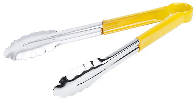 Edelstahl Küchenzange 30 cm HACCP / 7 Farben