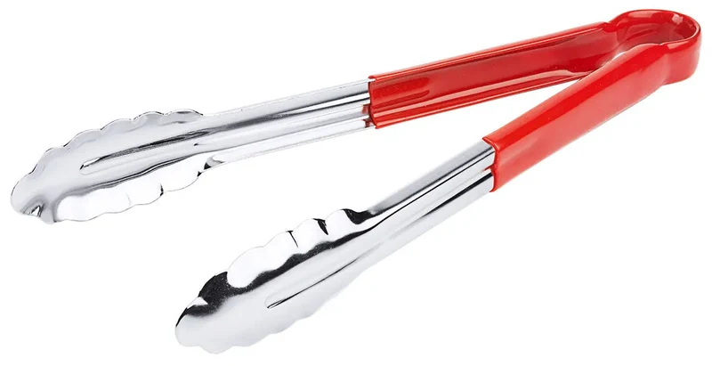 Edelstahl Küchenzange 30 cm HACCP / 7 Farben