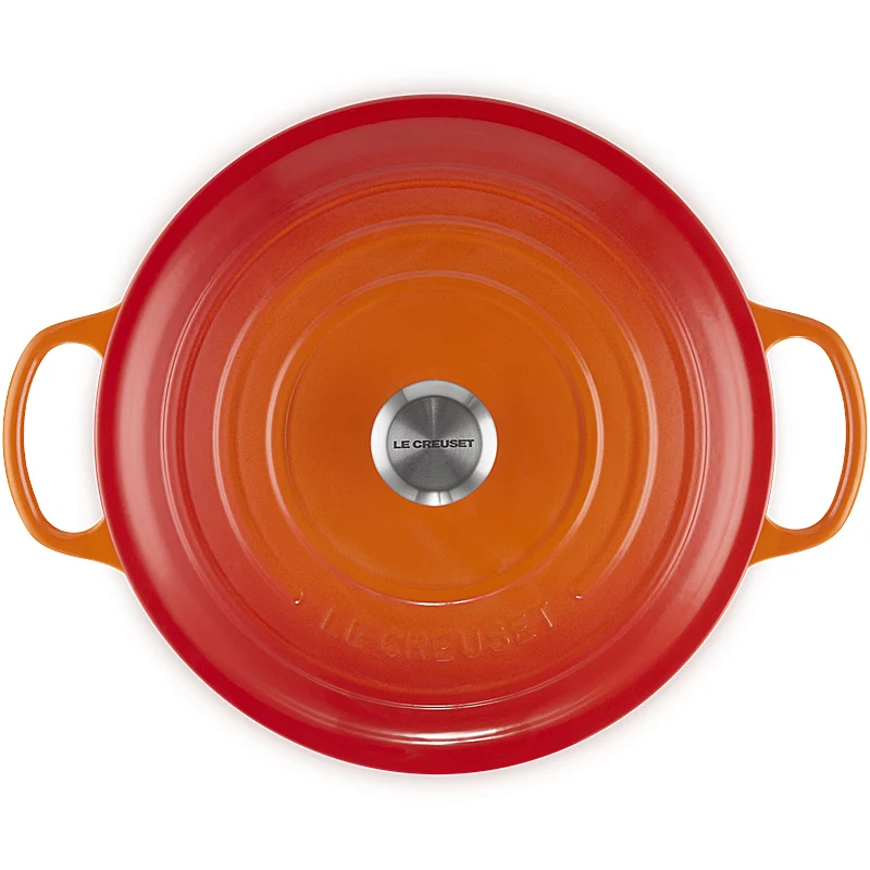 Le Creuset Gourmet Bräter Signature 30cm Ofenrot