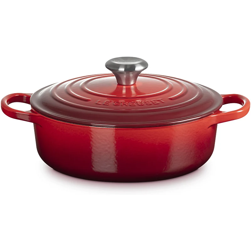 Le Creuset Gourmet Bräter Signature 30cm Kirschrot