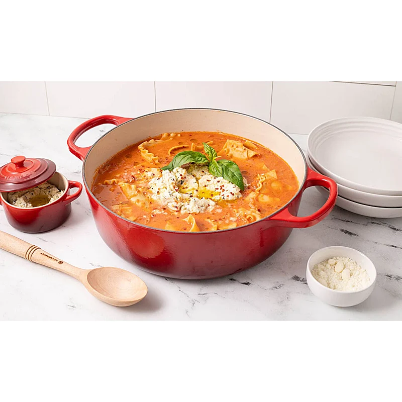 Le Creuset Gourmet Bräter Signature 30cm Kirschrot