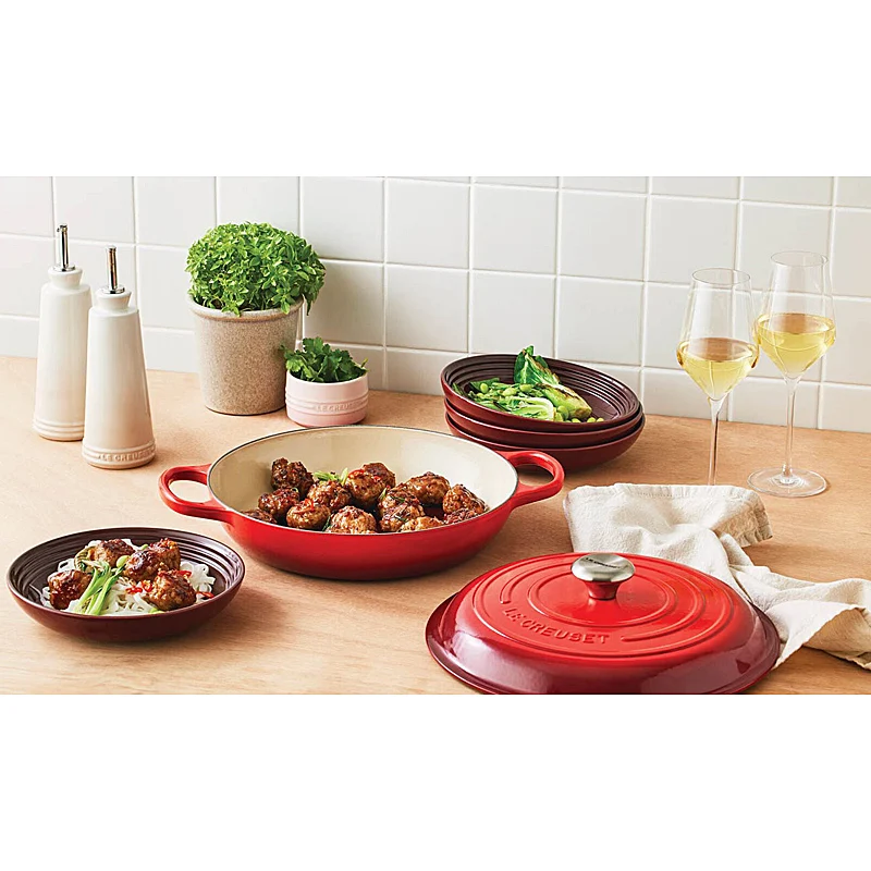Le Creuset Gourmet-Profitopf Signature 30cm Kirschrot