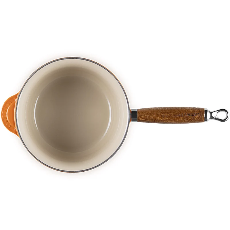 Le Creuset Profitopf 18 cm Ofenrot mit Holzgriff