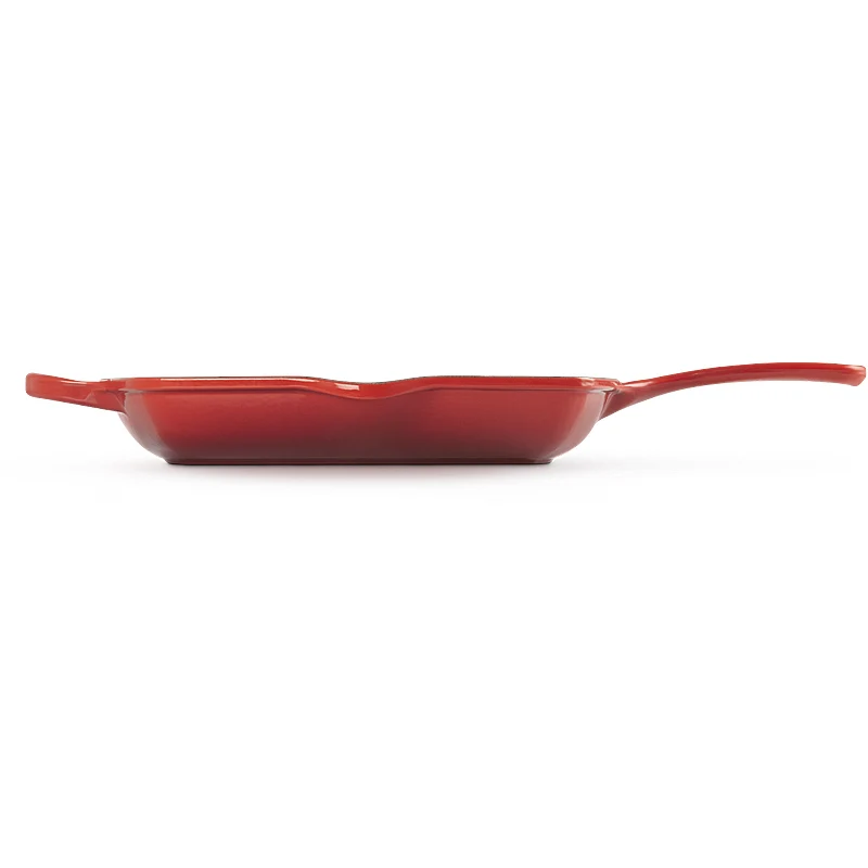 Le Creuset Grillpfanne quadratisch Signature 26cm Kirschrot