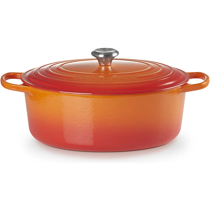 Le Creuset Bräter Signature oval 33cm ofenrot