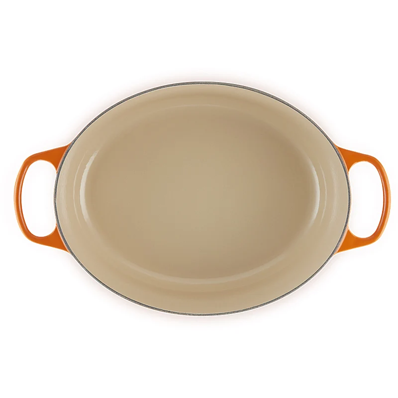 Le Creuset Bräter Signature oval 33cm ofenrot