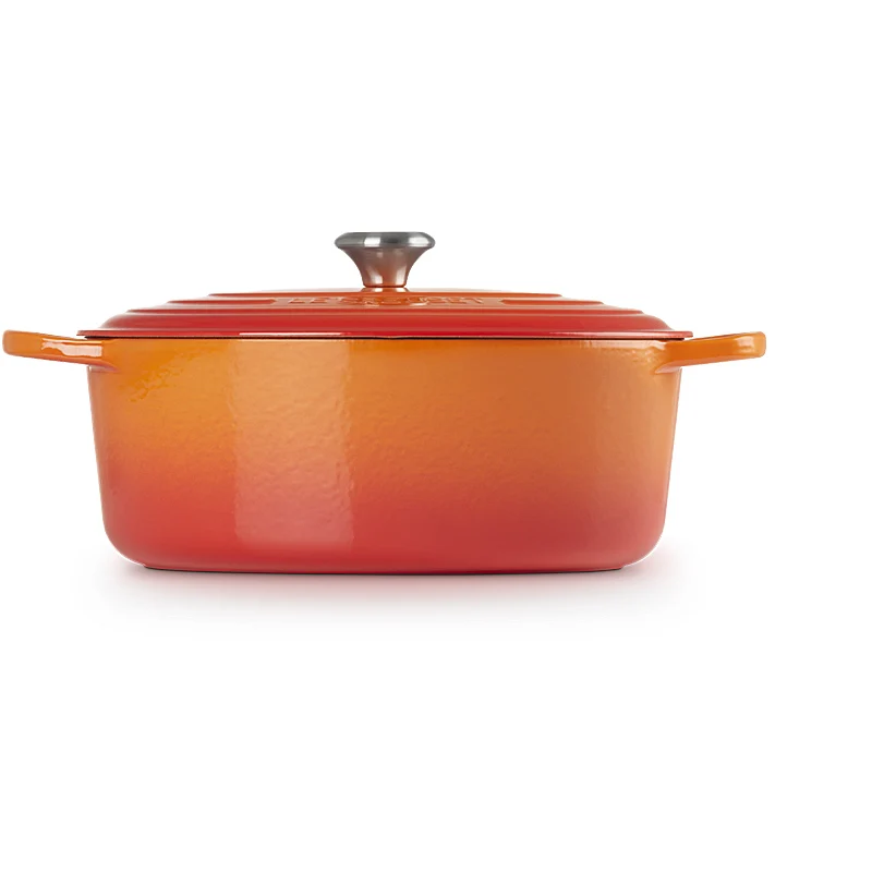 Le Creuset Bräter Signature oval 35cm ofenrot