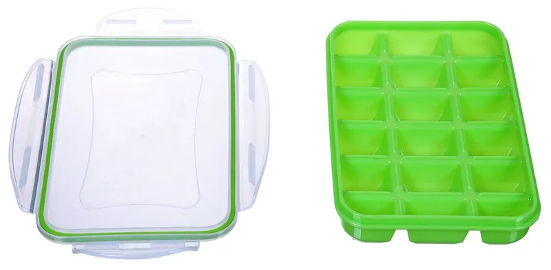 Eiswürfelbehälter luftdicht verschließbar 22,5 cm