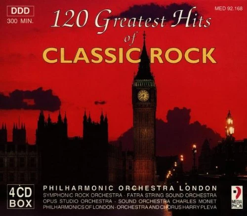 120 Greates Hits Of Classic Rock, Audio-CD