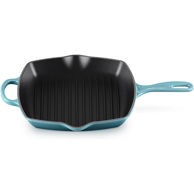 Le Creuset Grillpfanne quadratisch Signature 26cm Karibik