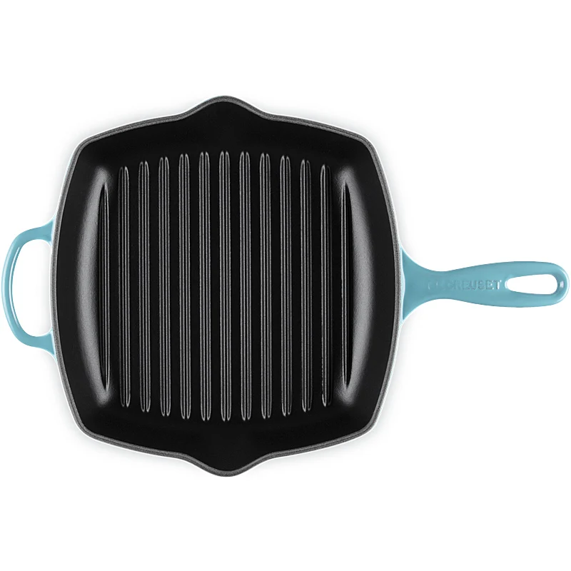 Le Creuset Grillpfanne quadratisch Signature 26cm Karibik