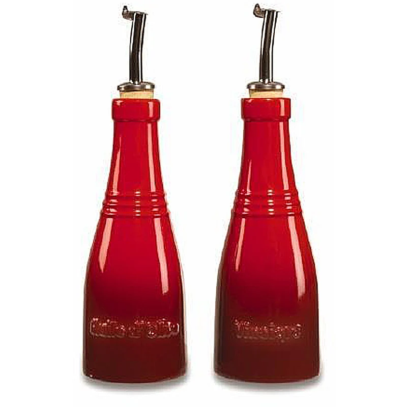 Le Creuset Öl- & Essigset Kirschrot