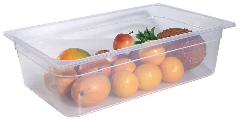 GN-Behälter Polypropylen milchig transparent verschiedene Größen
