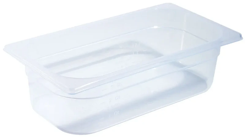 GN-Behälter Polypropylen milchig transparent verschiedene Größen