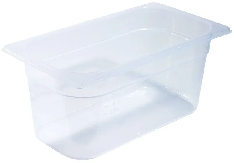 GN-Behälter Polypropylen milchig transparent verschiedene Größen