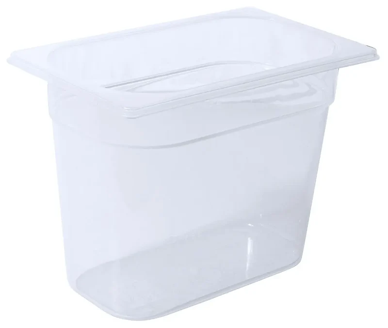 GN-Behälter Polypropylen milchig transparent verschiedene Größen