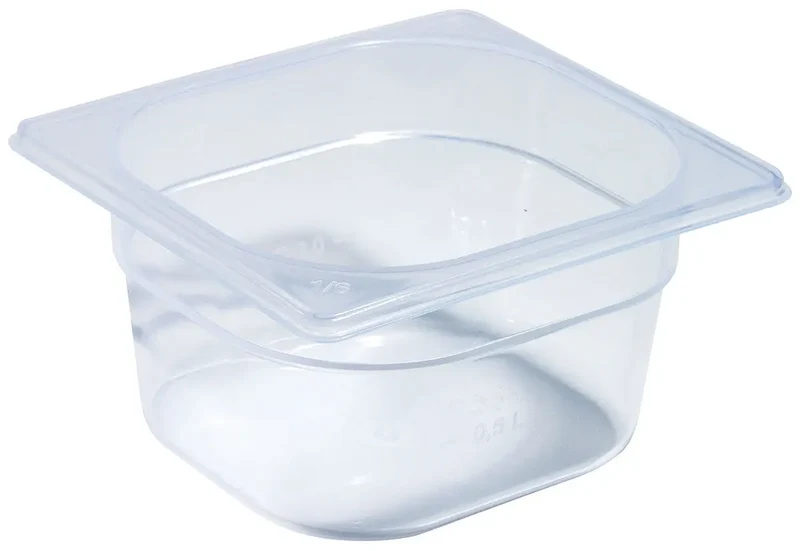 GN-Behälter Polypropylen milchig transparent verschiedene Größen