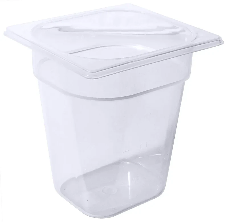 GN-Behälter Polypropylen milchig transparent verschiedene Größen