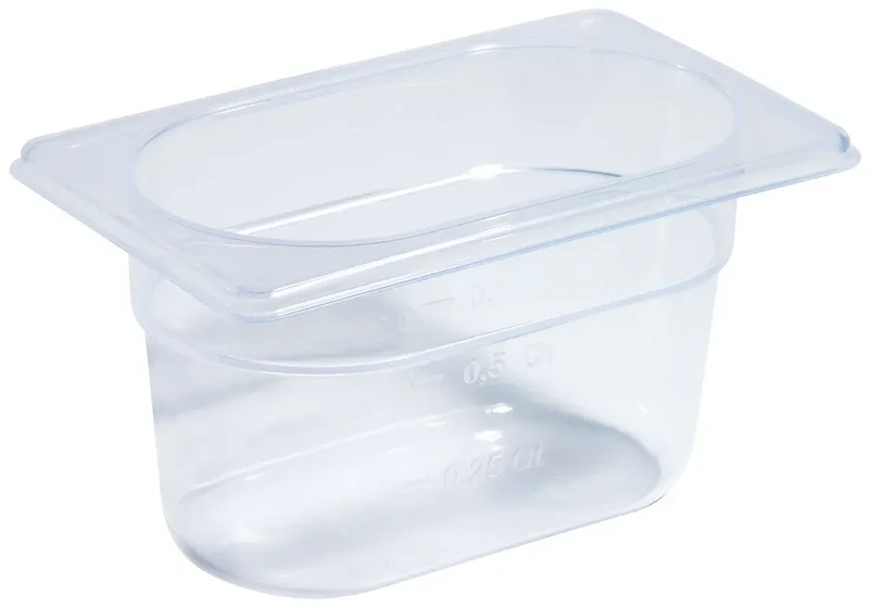 GN-Behälter Polypropylen milchig transparent verschiedene Größen