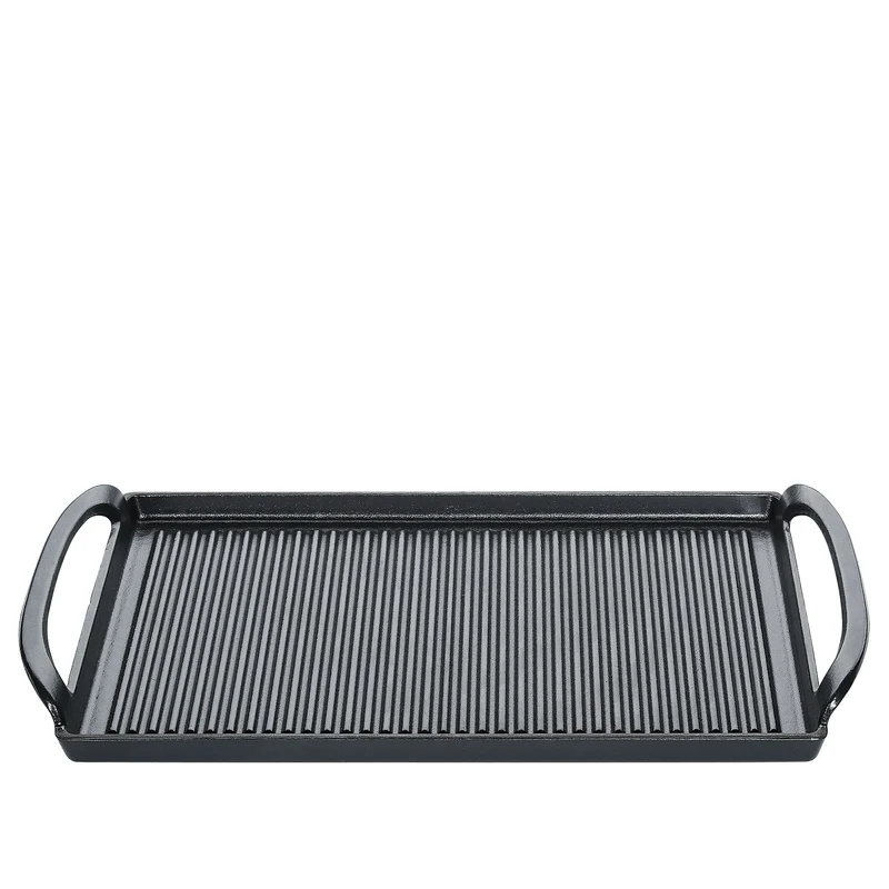 Grillplatte 38cm, schwarz