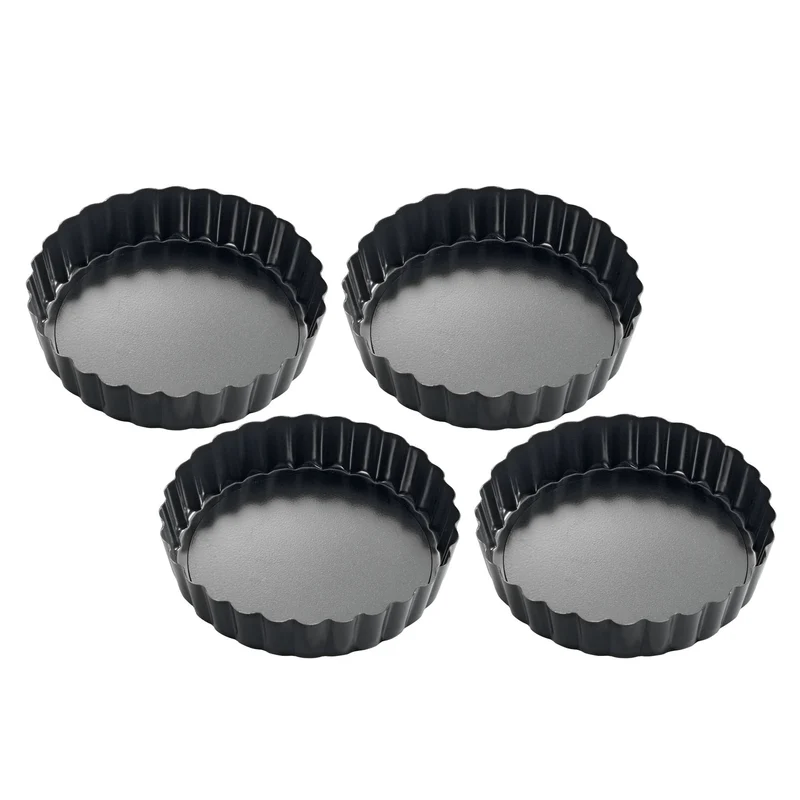 Tarteletteformen rund, 4er-Set
