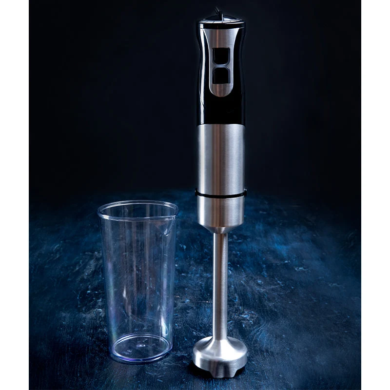 Gastronoma – Stabmixer 1000 W mit Mini-Zerkleinerer und Schneebesen
