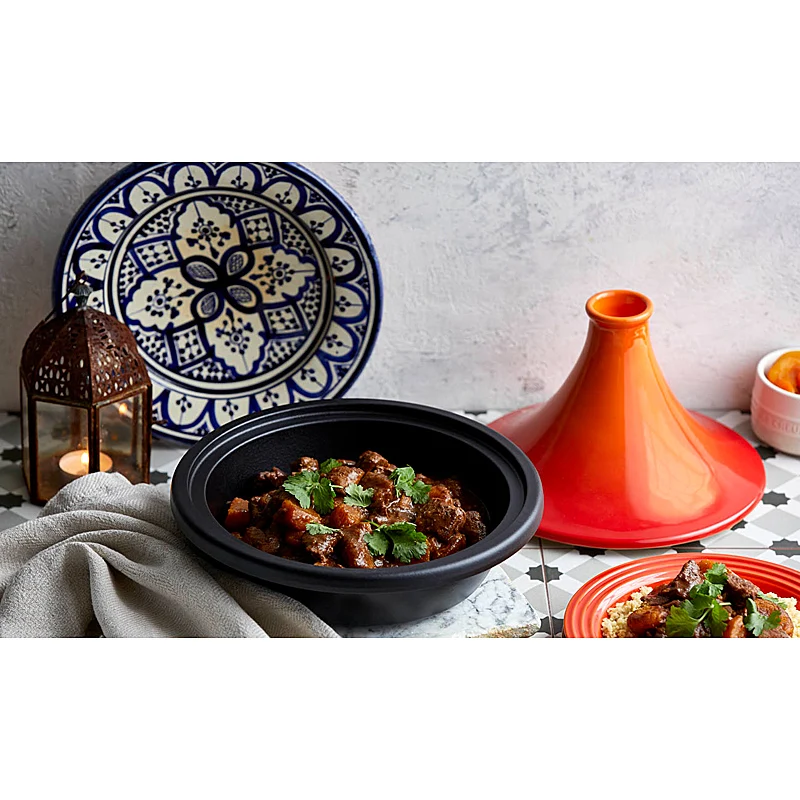 Le Creuset Tagine 31 cm Ofenrot