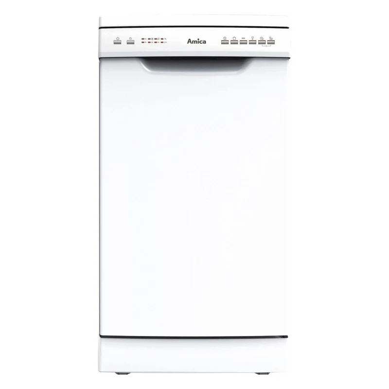 Amica GSP 14544-1 W Geschirrspüler freistehend 45cm 9 Maßgedecke E