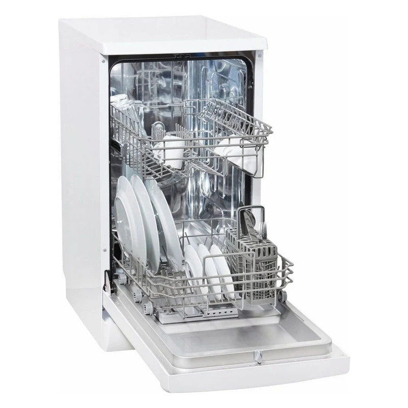 Amica GSP 14544-1 W Geschirrspüler freistehend 45cm 9 Maßgedecke E