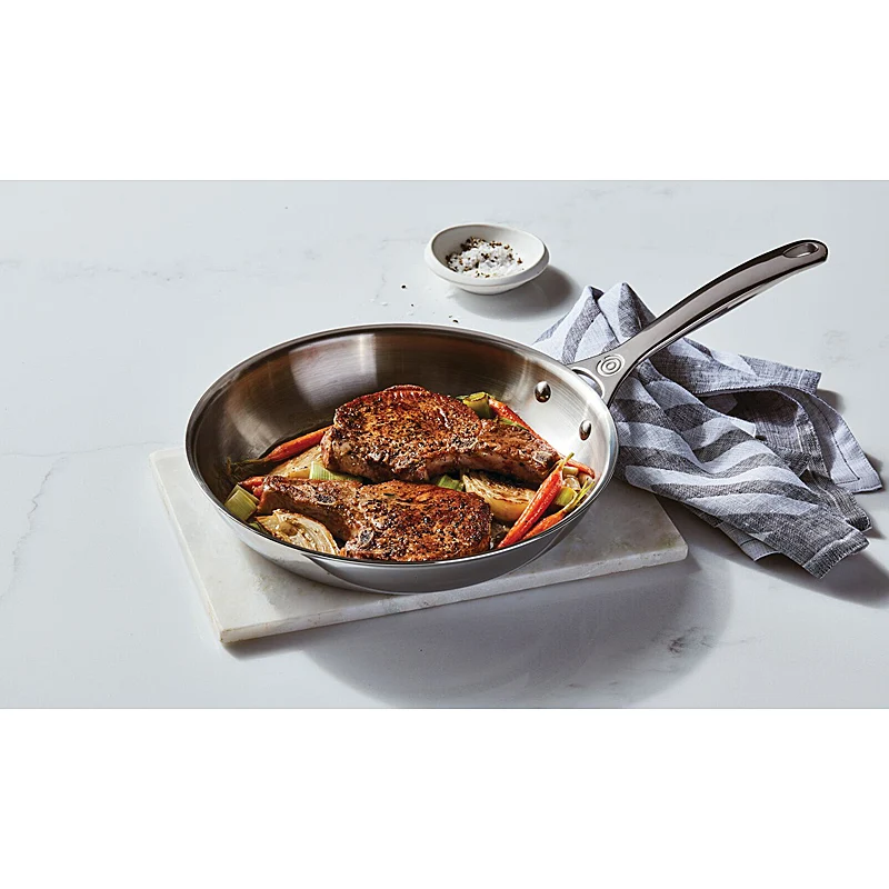 Le Creuset 3-ply Plus Pfanne flach 20cm