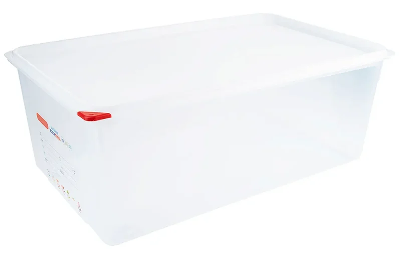 GN Lebensmittelbehälter 65-200 mm Tiefe mit HACCP Farbclip Deckel