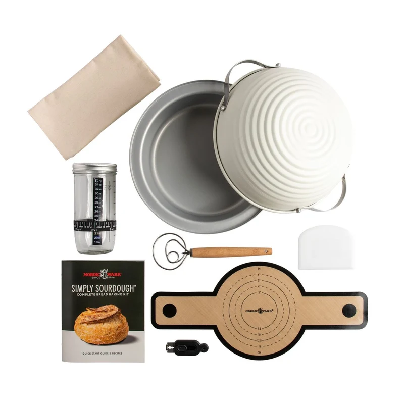 Conjunto de 9 piezas para pan de masa madre Nordic Ware