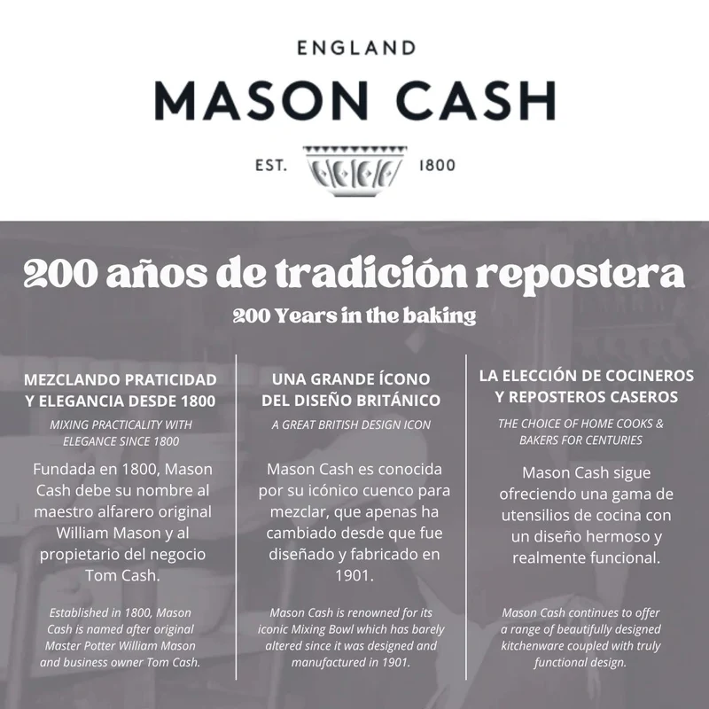 Probador de bizcochos de acero inoxidable Mason Cash