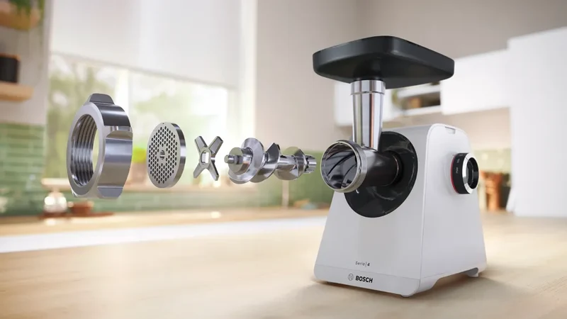 Bosch - Fleischwolf Weiß 1900W - MFWS420W