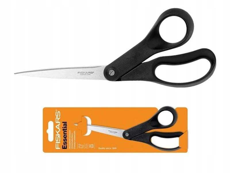 Fiskars - Universalschere 21 cm - Schwarz