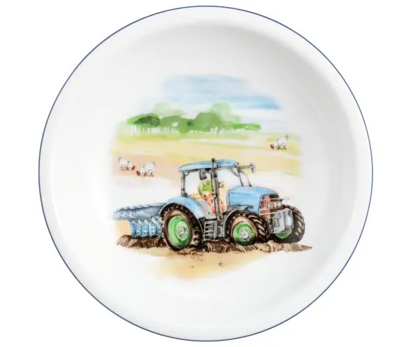 Suppenteller rund 20cm MEIN TRAKTOR 65151 COMPACT Seltmann**2 (2 Stück)