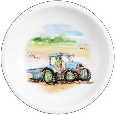 Suppenteller rund 20cm MEIN TRAKTOR 65151 COMPACT Seltmann**2 (2 Stück)