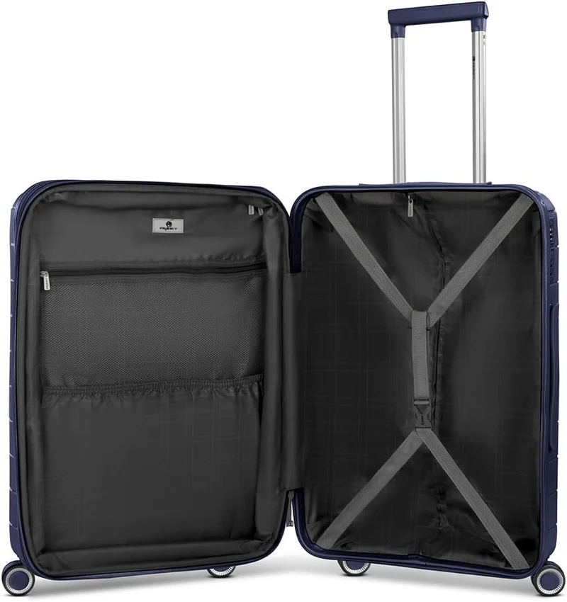 Franky Koffer-Set 3-teilig für Damen und Herren | Reise-Trolleys 49 x 28 x 74 cm aus hochwertigem, l