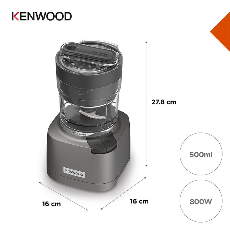 Kenwood Multizerkleinerer/Mühle 500 ml anthrazit 800 Watt