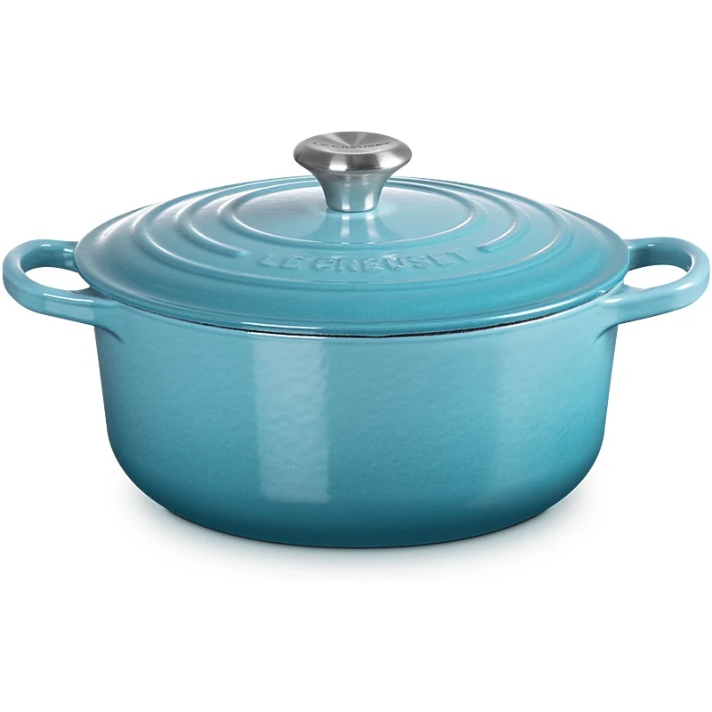 Le Creuset Bräter Signature rund 20cm Karibik