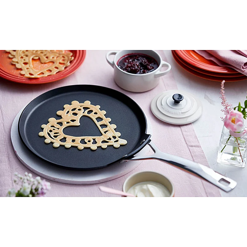 Le Creuset Aluminium-Antihaft Crepes Pfanne 24 cm