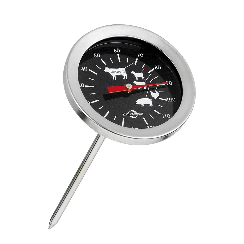 Bratenthermometer, schwarz