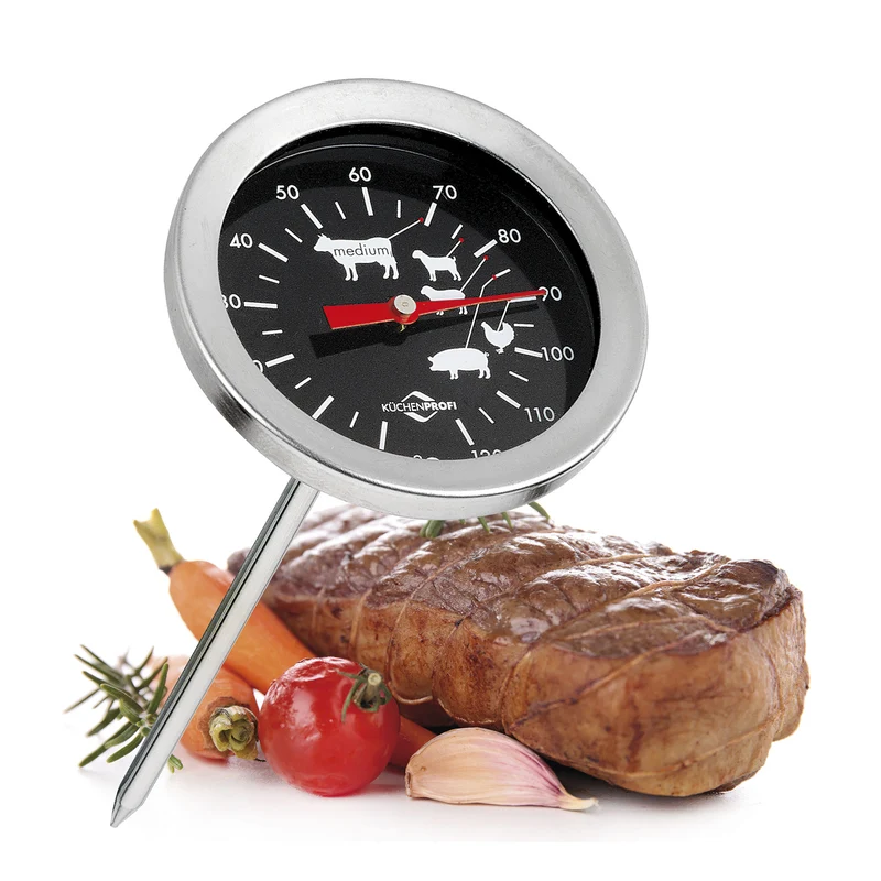 Bratenthermometer, schwarz